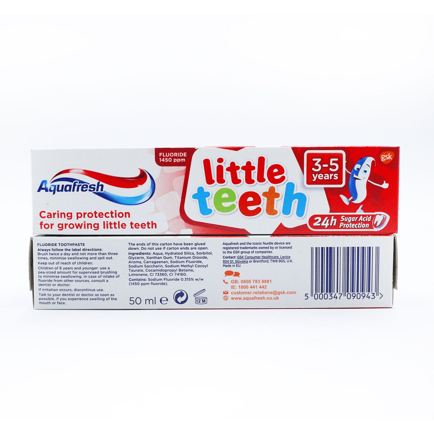 £1.99 Aquafresh Kids Toothpaste (12)