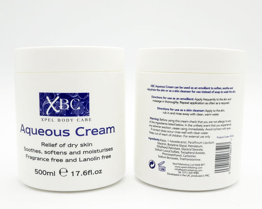 £2.50 Aqueous Cream 500ml (12)
