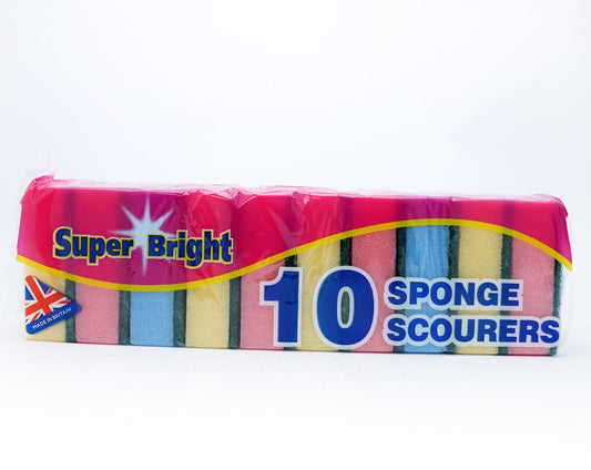 £1 Sponge Scourers (10)