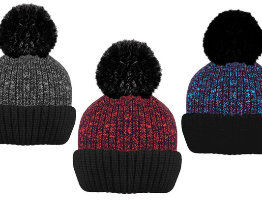 £3.99 Boys Pom Pom Hat (12)