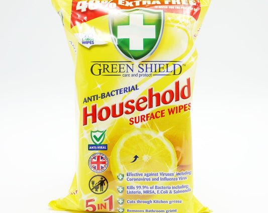 £1.49 Greenshield Household Wipes (12)