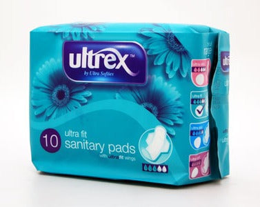 £1 Ultrex Sanitary Pads (12)