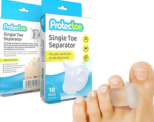 £4.99 Single Toe Protectors (SINGLES)